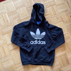 Black Adidas Trefoil Hoodie